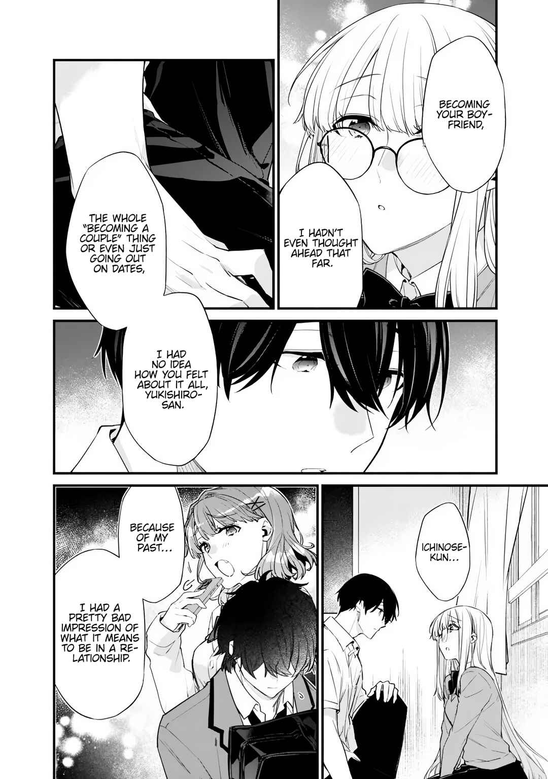 Page 4 Chapter 42.2 Osananajimi Kanojo no Morahara ga Hidoin de Zetsuen Sengen shite Yatta ~Jibun Rashiku Ikiru Koto ni Shitara, Naze ka Tonari no Seki no Kakure Bishoujo kara Kokuhaku Sareta~