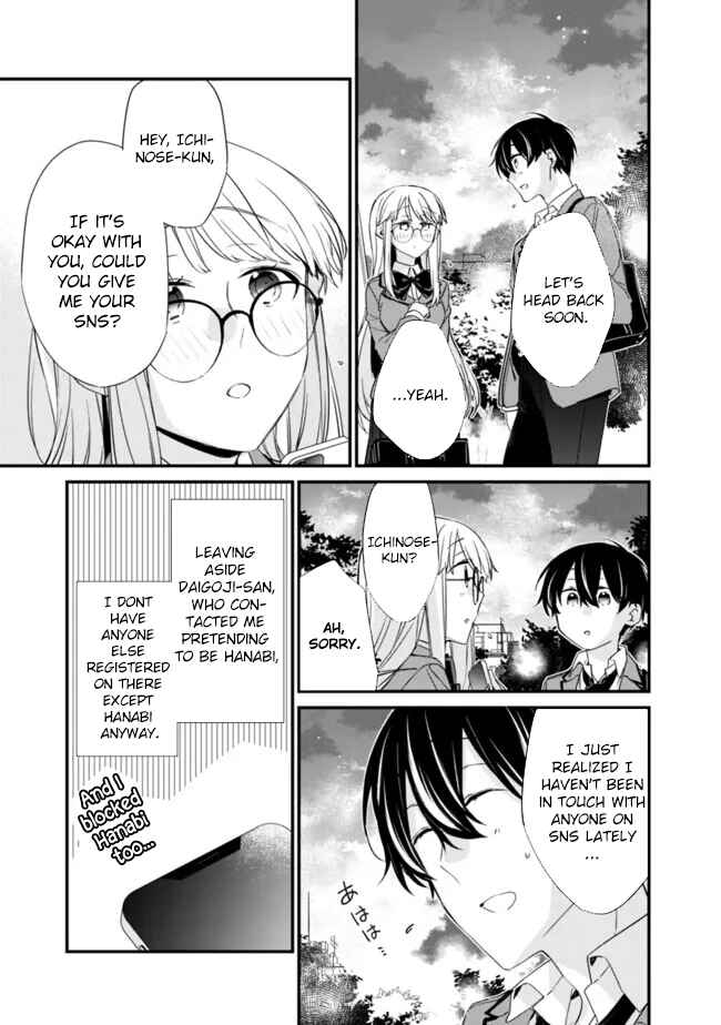 Page 9 Chapter 20.2 Osananajimi Kanojo no Morahara ga Hidoin de Zetsuen Sengen shite Yatta ~Jibun Rashiku Ikiru Koto ni Shitara, Naze ka Tonari no Seki no Kakure Bishoujo kara Kokuhaku Sareta~