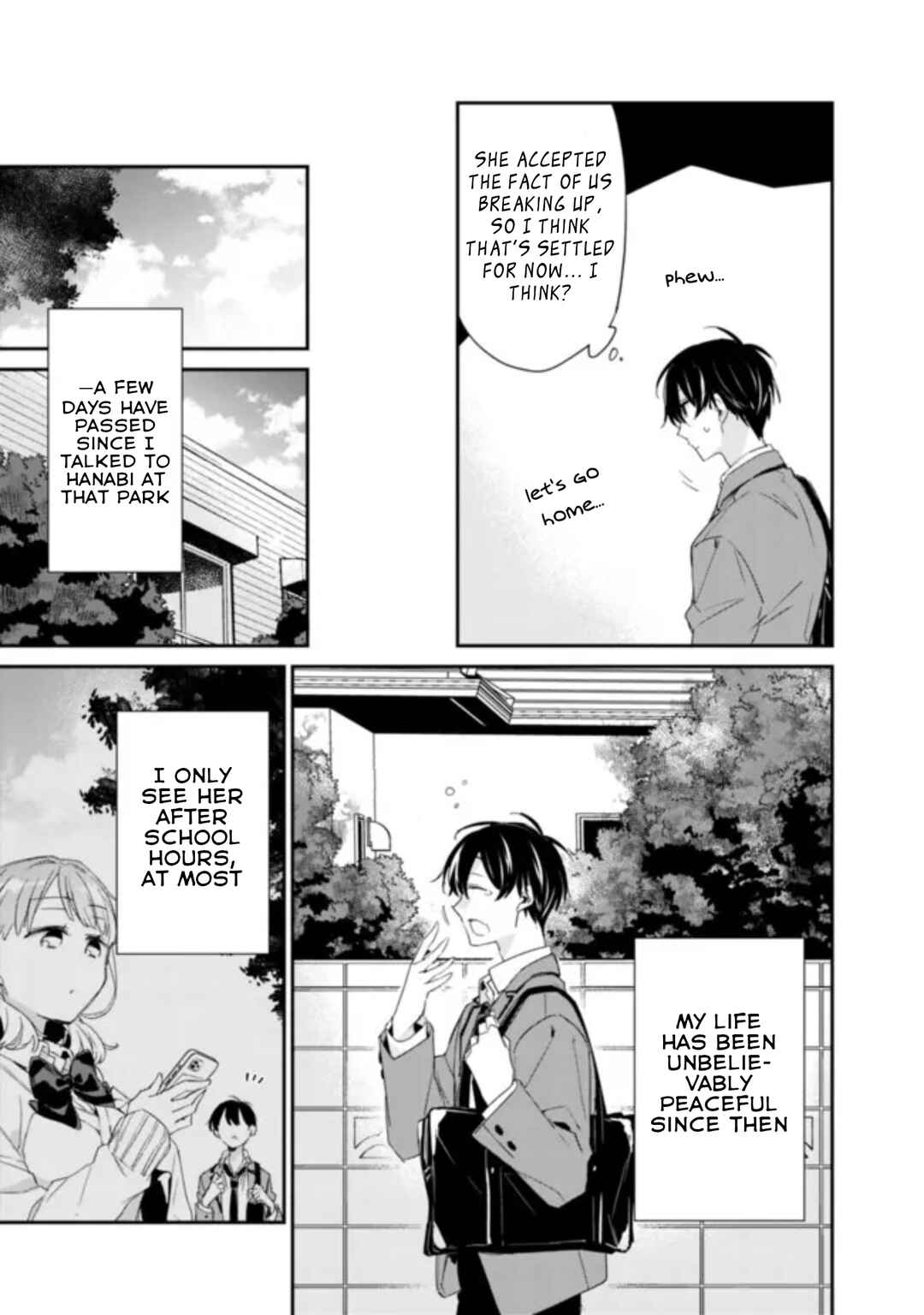 Page 13 Chapter 2.2 Osananajimi Kanojo no Morahara ga Hidoin de Zetsuen Sengen shite Yatta ~Jibun Rashiku Ikiru Koto ni Shitara, Naze ka Tonari no Seki no Kakure Bishoujo kara Kokuhaku Sareta~