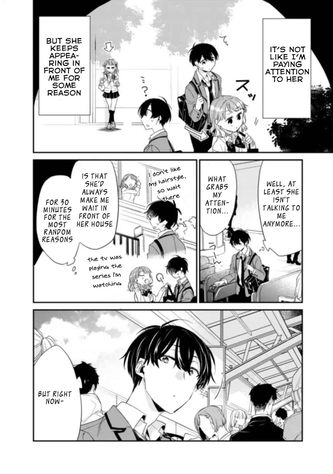Page 14 Chapter 2.2 Osananajimi Kanojo no Morahara ga Hidoin de Zetsuen Sengen shite Yatta ~Jibun Rashiku Ikiru Koto ni Shitara, Naze ka Tonari no Seki no Kakure Bishoujo kara Kokuhaku Sareta~