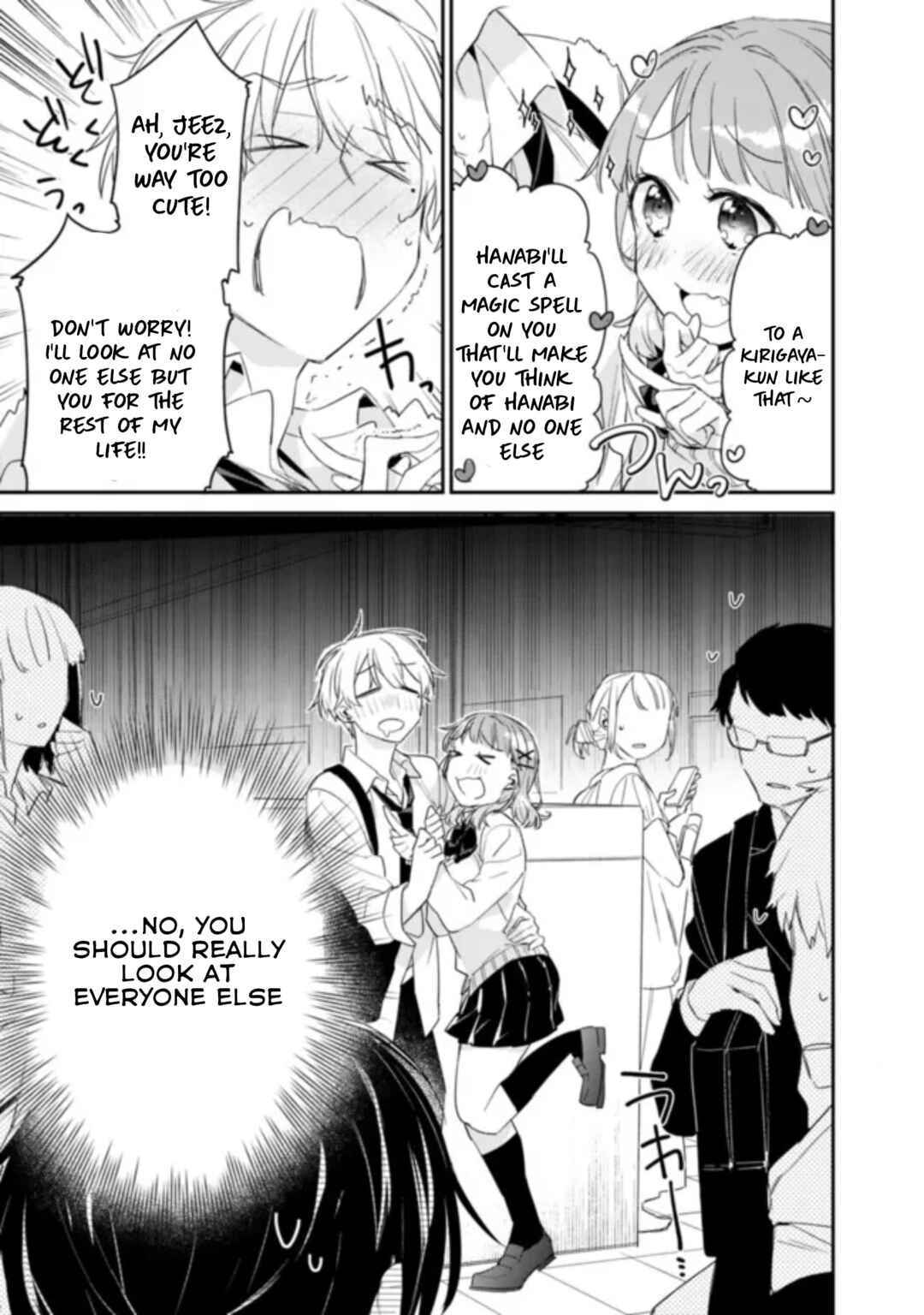 Page 17 Chapter 2.2 Osananajimi Kanojo no Morahara ga Hidoin de Zetsuen Sengen shite Yatta ~Jibun Rashiku Ikiru Koto ni Shitara, Naze ka Tonari no Seki no Kakure Bishoujo kara Kokuhaku Sareta~