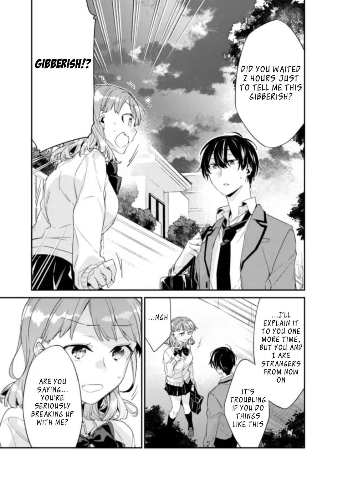 Page 5 Chapter 2.2 Osananajimi Kanojo no Morahara ga Hidoin de Zetsuen Sengen shite Yatta ~Jibun Rashiku Ikiru Koto ni Shitara, Naze ka Tonari no Seki no Kakure Bishoujo kara Kokuhaku Sareta~