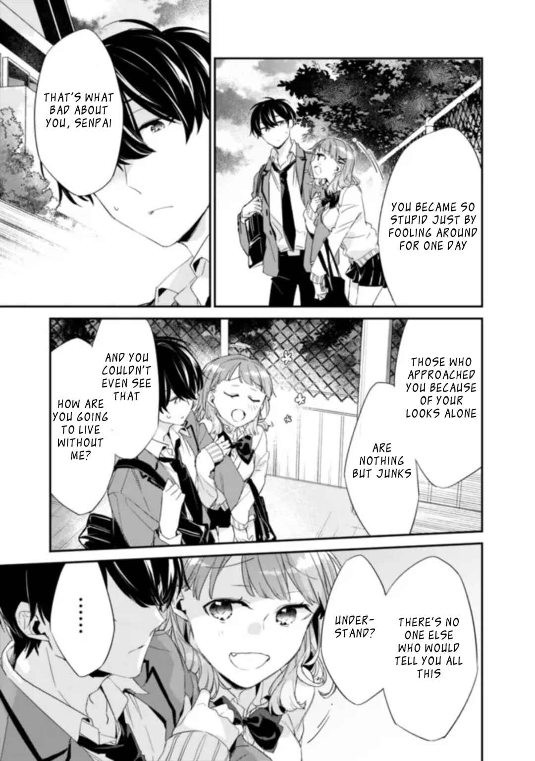 Page 7 Chapter 2.2 Osananajimi Kanojo no Morahara ga Hidoin de Zetsuen Sengen shite Yatta ~Jibun Rashiku Ikiru Koto ni Shitara, Naze ka Tonari no Seki no Kakure Bishoujo kara Kokuhaku Sareta~