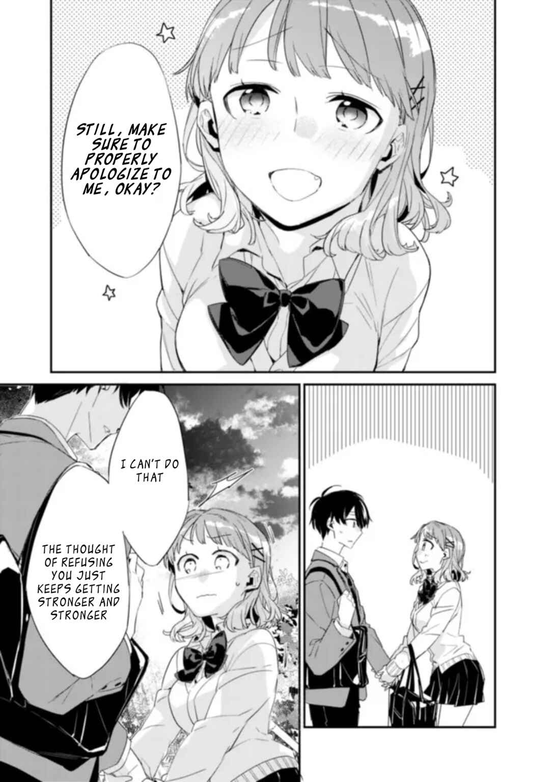 Page 9 Chapter 2.2 Osananajimi Kanojo no Morahara ga Hidoin de Zetsuen Sengen shite Yatta ~Jibun Rashiku Ikiru Koto ni Shitara, Naze ka Tonari no Seki no Kakure Bishoujo kara Kokuhaku Sareta~