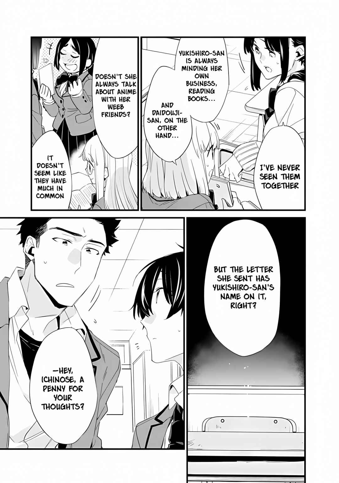 Page 4 Chapter 12 Osananajimi Kanojo no Morahara ga Hidoin de Zetsuen Sengen shite Yatta ~Jibun Rashiku Ikiru Koto ni Shitara, Naze ka Tonari no Seki no Kakure Bishoujo kara Kokuhaku Sareta~