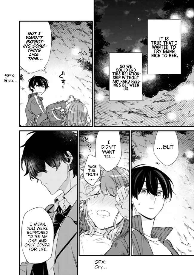 Page 4 Chapter 29.1 Osananajimi Kanojo no Morahara ga Hidoin de Zetsuen Sengen shite Yatta ~Jibun Rashiku Ikiru Koto ni Shitara, Naze ka Tonari no Seki no Kakure Bishoujo kara Kokuhaku Sareta~