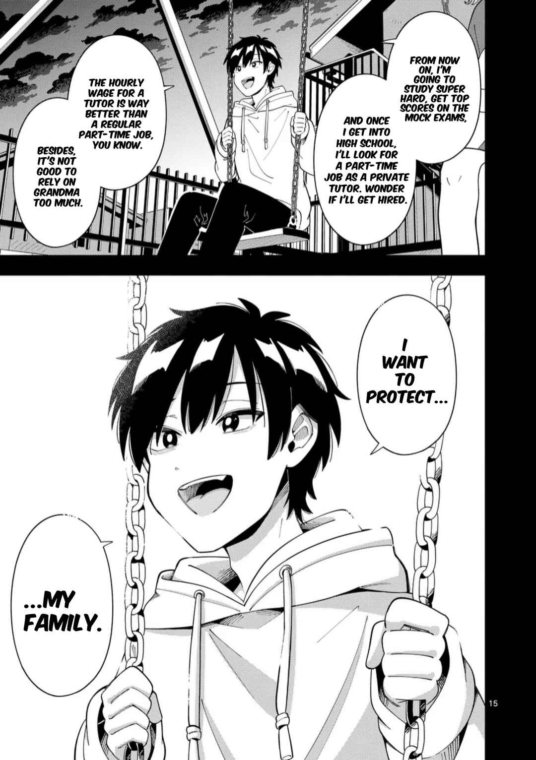 Page 15 Chapter 35 Ookami wa Tsuki ni Koi wo Suru