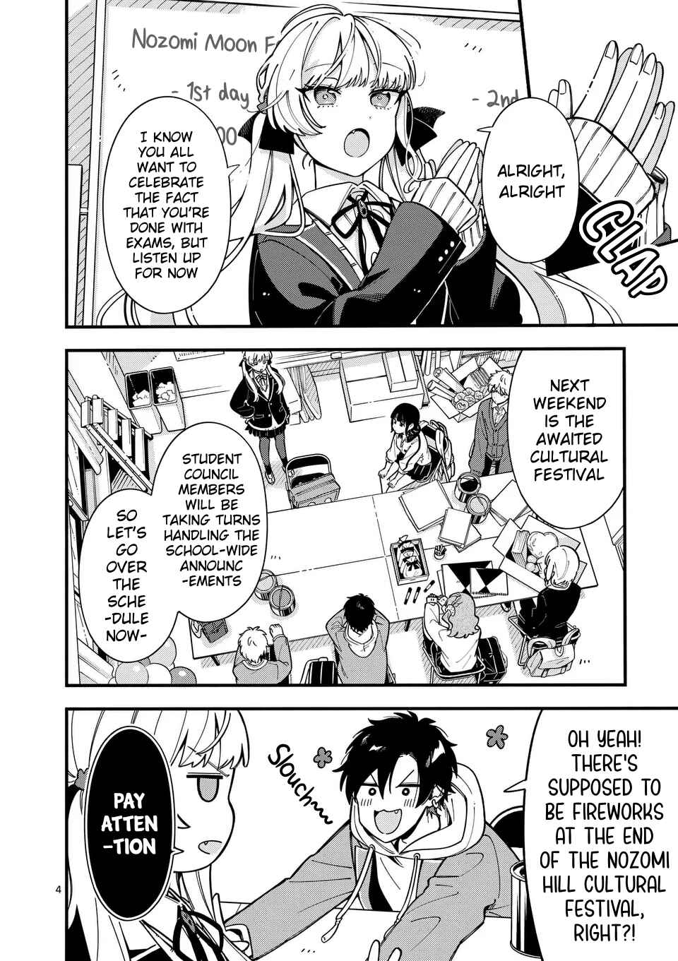 Page 4 Chapter 13 Ookami wa Tsuki ni Koi wo Suru