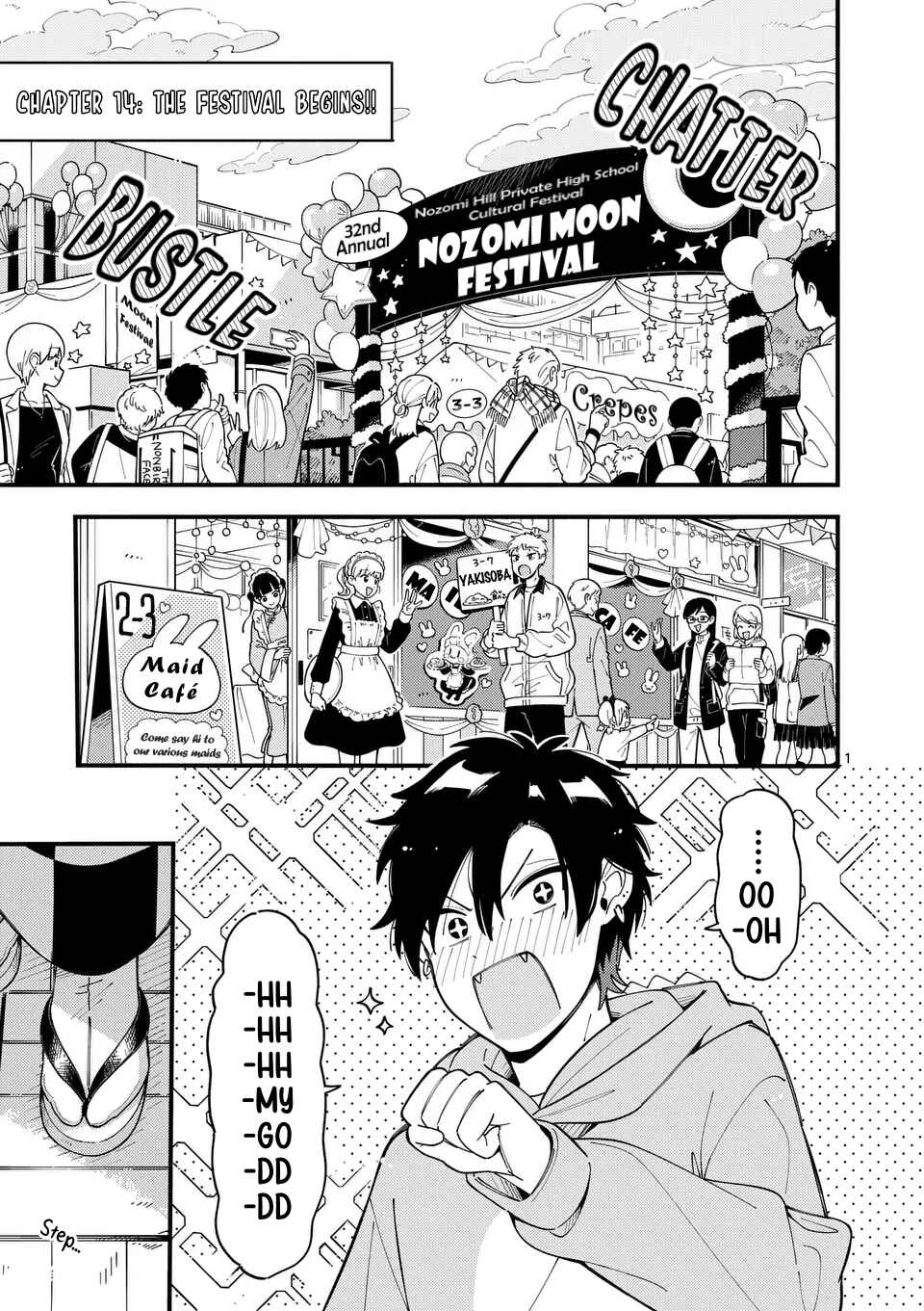 Page 1 Chapter 14 Ookami wa Tsuki ni Koi wo Suru