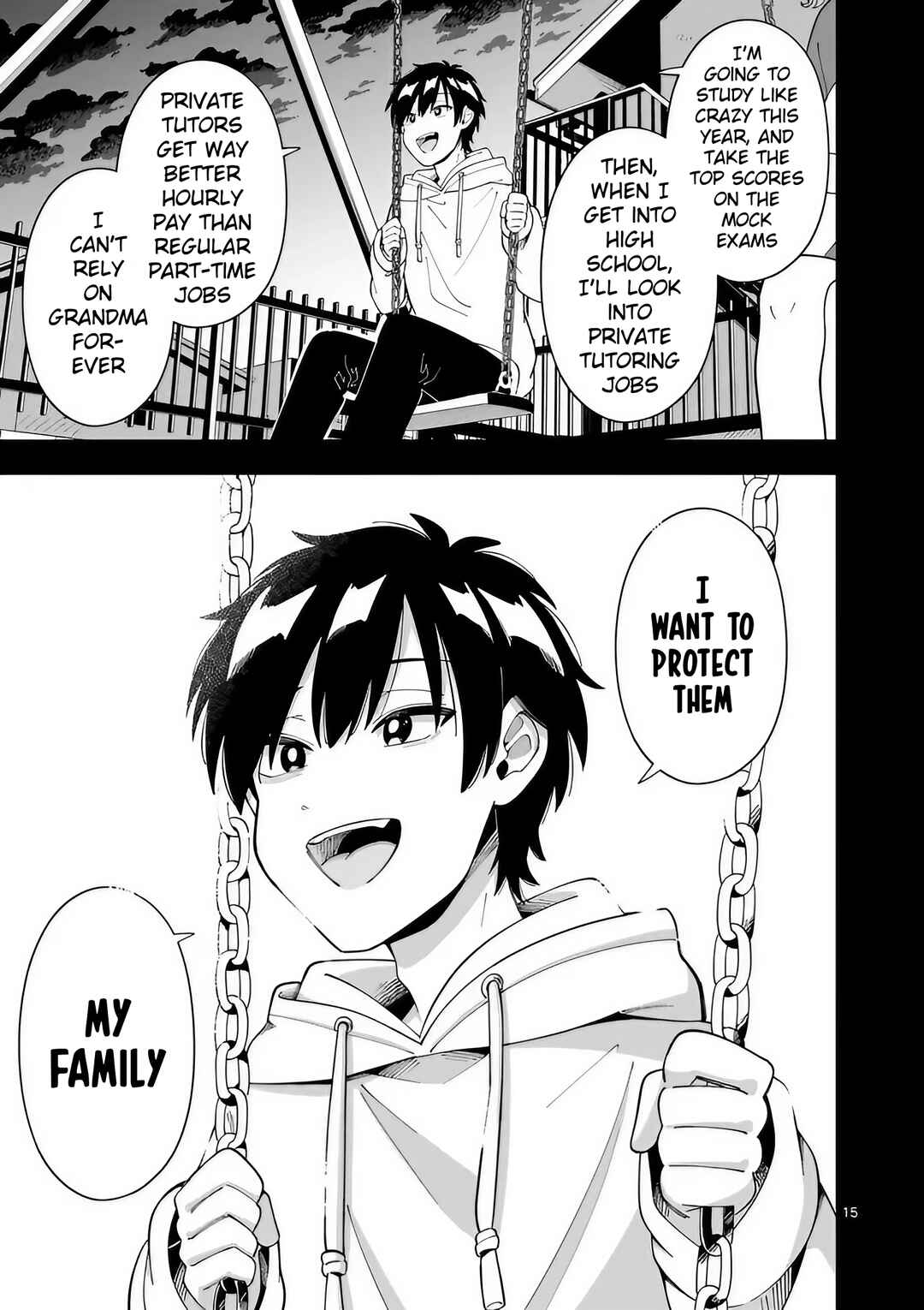 Page 15 Chapter 35 Ookami wa Tsuki ni Koi wo Suru