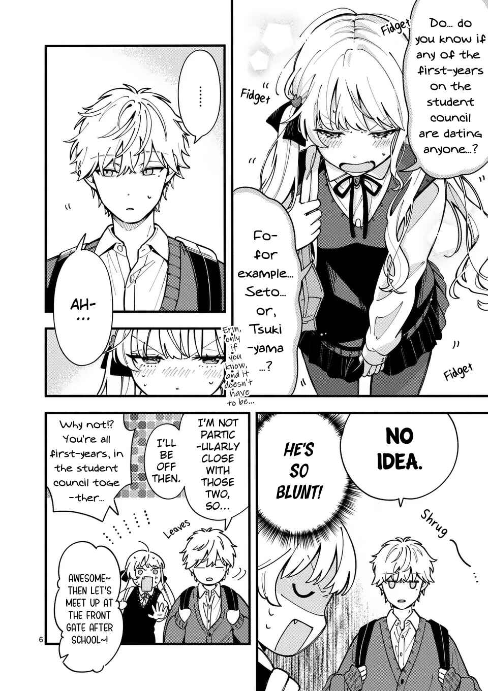 Page 6 Chapter 11 Ookami wa Tsuki ni Koi wo Suru
