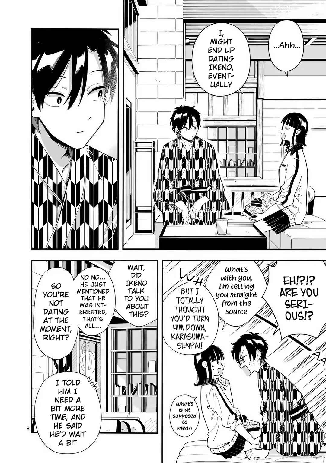 Page 8 Chapter 33 Ookami wa Tsuki ni Koi wo Suru