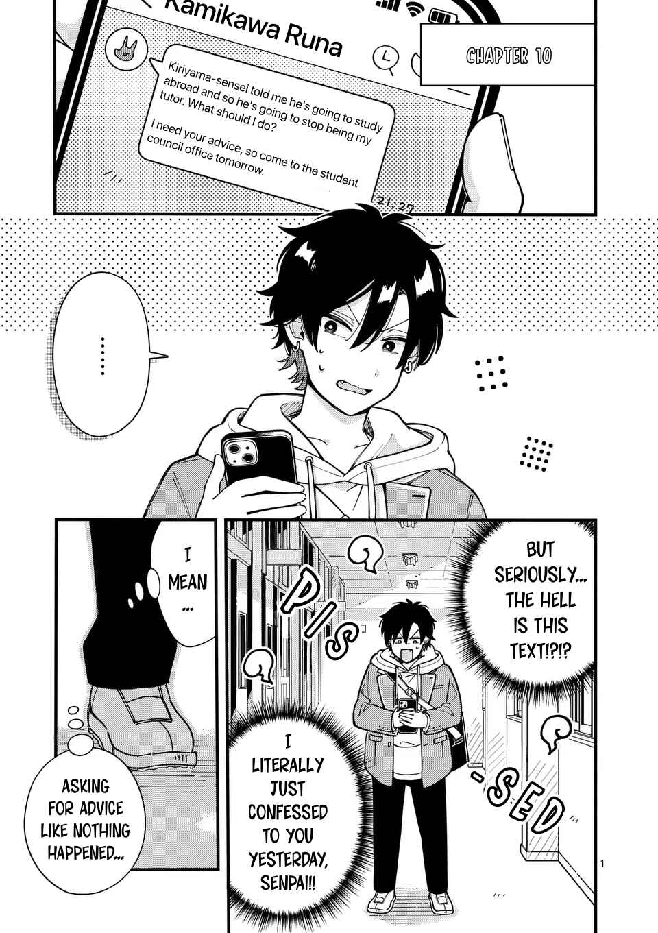 Page 1 Chapter 10 Ookami wa Tsuki ni Koi wo Suru