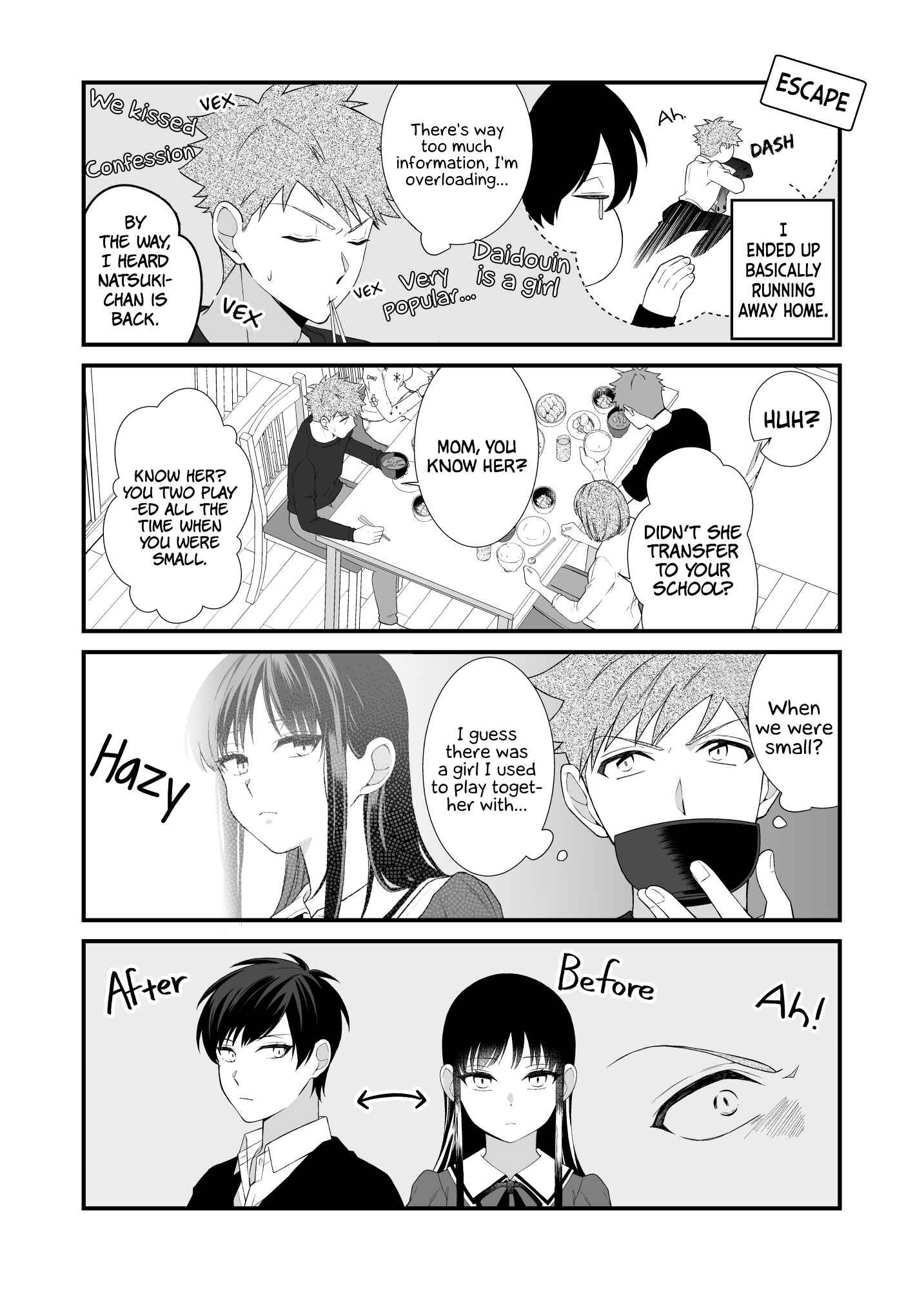 Page 8 Chapter 1 Marumaru na Kanojo ni Dekiaisarete Imasu. (Pre-Serialization)