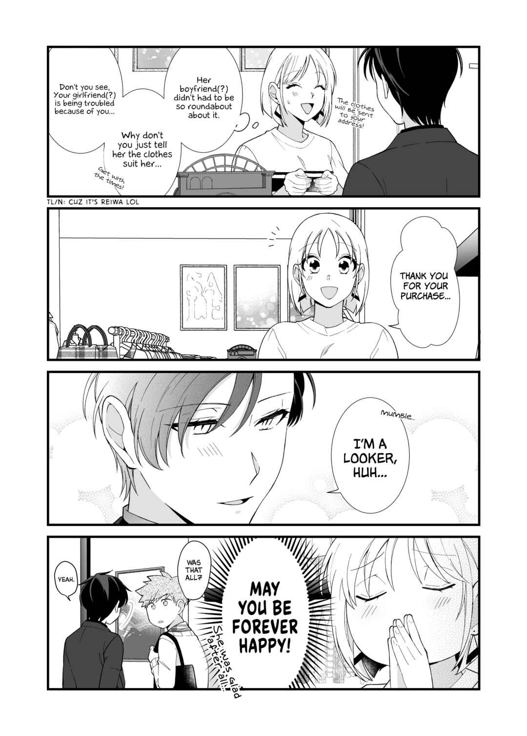 Page 5 Chapter 2.2 Marumaru na Kanojo ni Dekiaisarete Imasu. (Pre-Serialization)