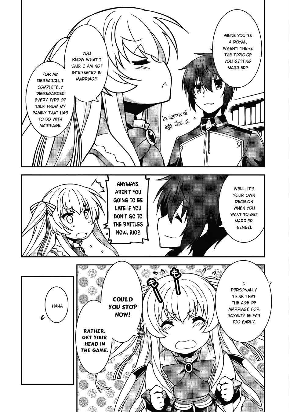 Page 7 Chapter 9 Seirei Gensouki ~Konna Sekai de Deaeta Kimi ni~