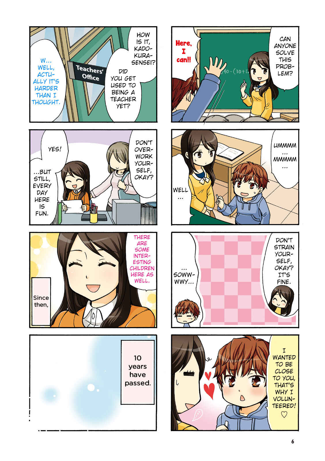 Page 6 Chapter 0 Sensei Lock-On!