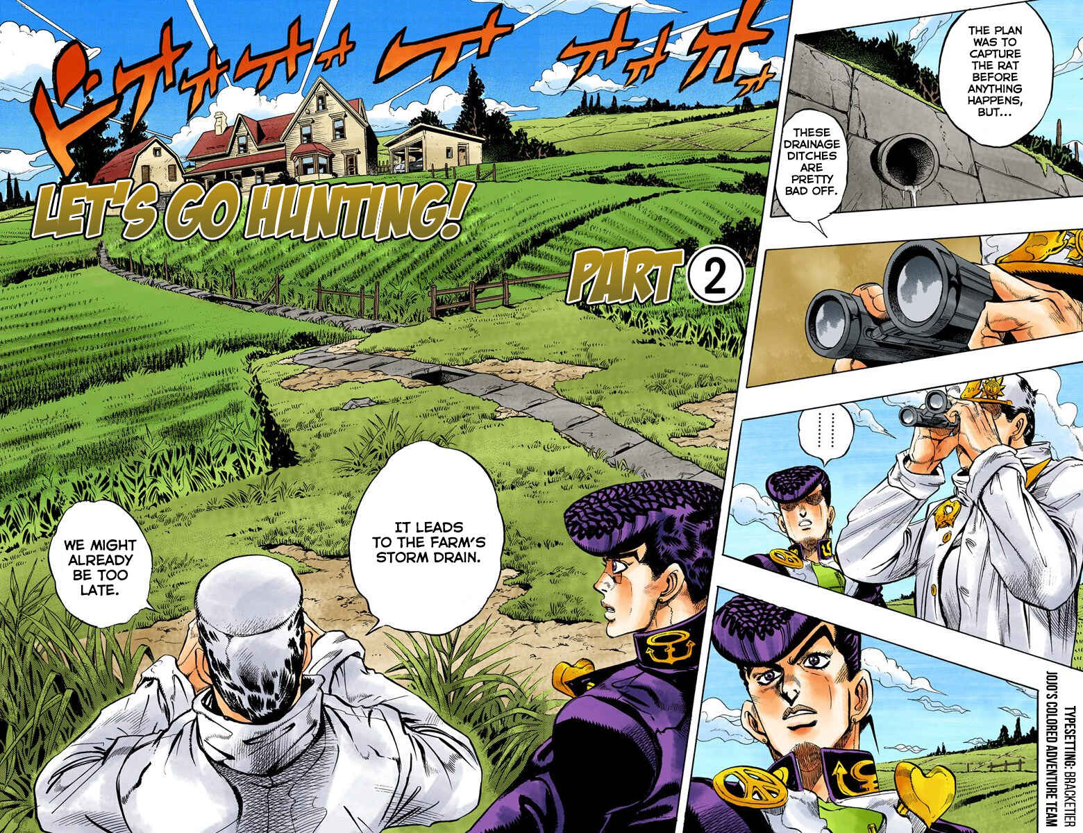 Page 1 Chapter 61 JoJos Bizarre Adventure, Part 4: Diamond Is Unbreakable (Official Colored)