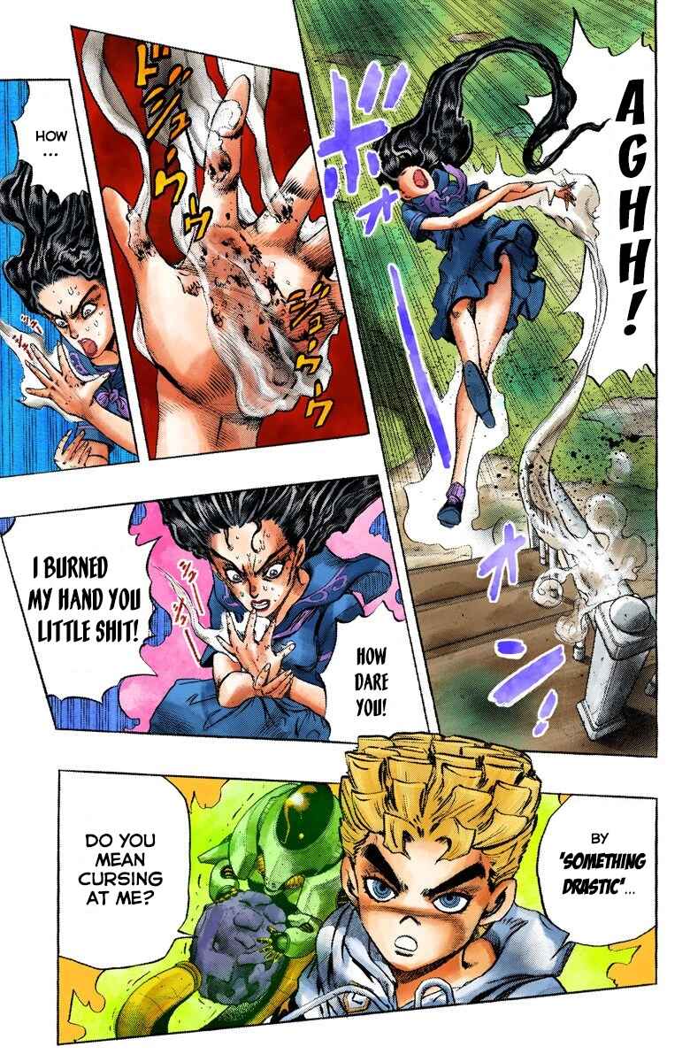 Page 9 Chapter 36 JoJos Bizarre Adventure, Part 4: Diamond Is Unbreakable (Official Colored)