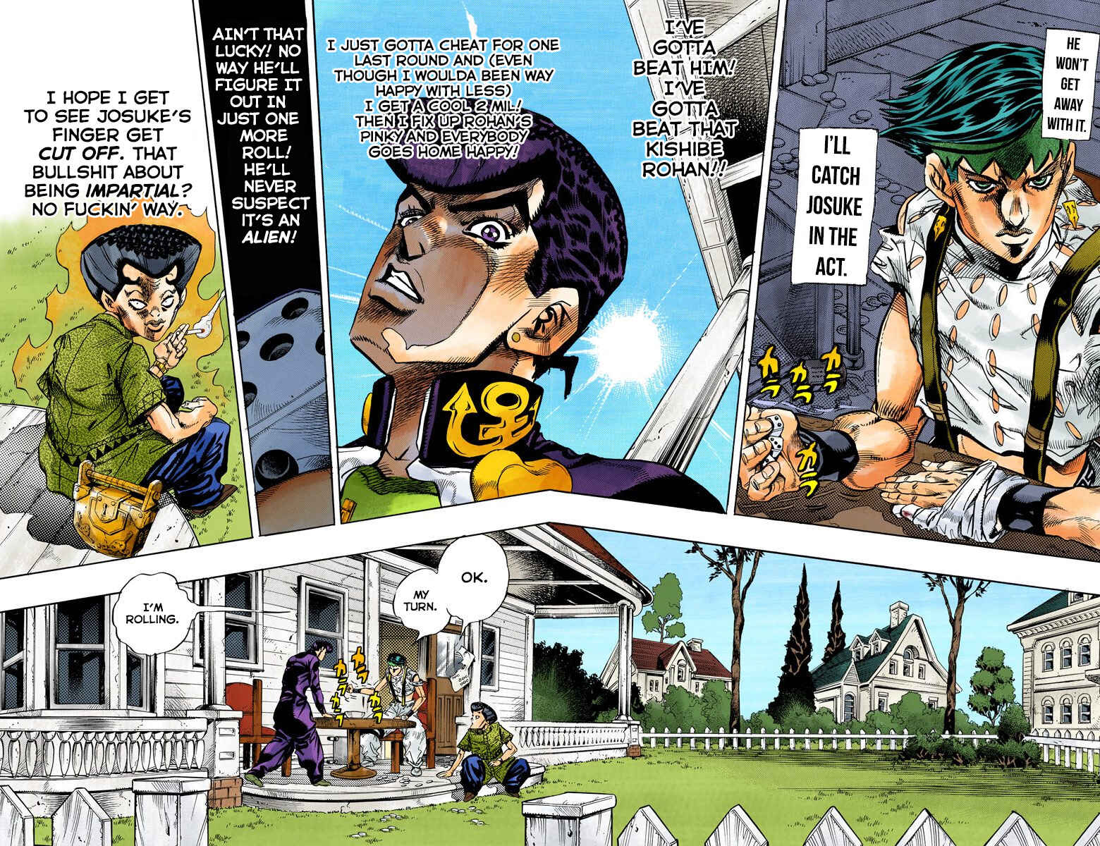 Page 1 Chapter 118 JoJos Bizarre Adventure, Part 4: Diamond Is Unbreakable (Official Colored)