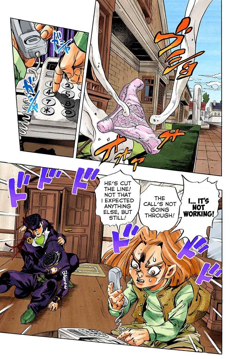 Page 10 Chapter 166 JoJos Bizarre Adventure, Part 4: Diamond Is Unbreakable (Official Colored)