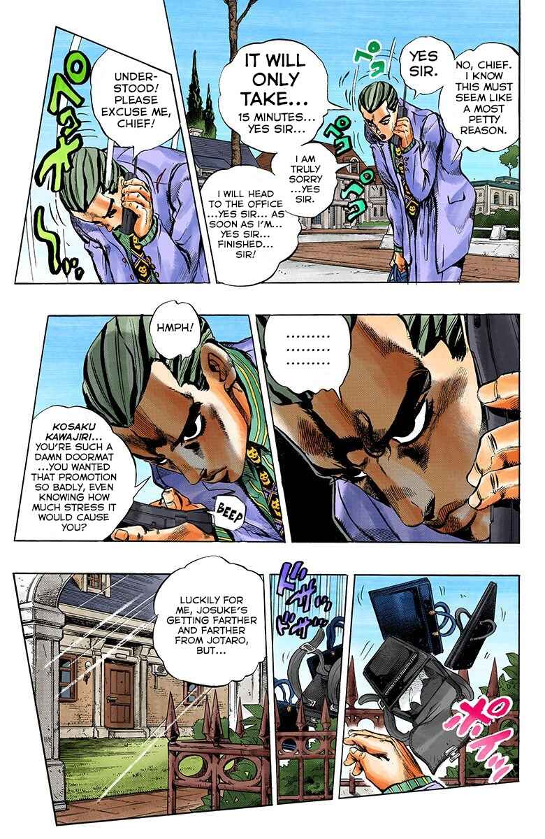 Page 4 Chapter 166 JoJos Bizarre Adventure, Part 4: Diamond Is Unbreakable (Official Colored)