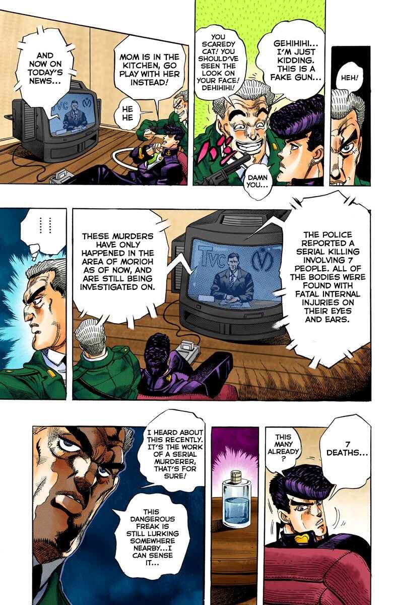 Page 8 Chapter 5 JoJos Bizarre Adventure, Part 4: Diamond Is Unbreakable (Official Colored)