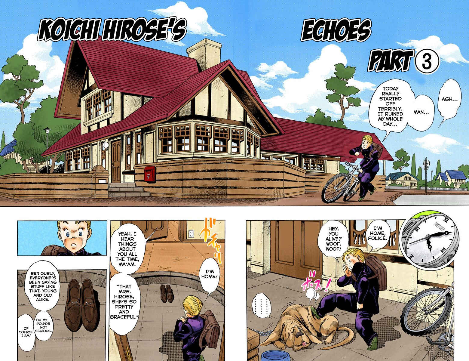 Page 1 Chapter 21 JoJos Bizarre Adventure, Part 4: Diamond Is Unbreakable (Official Colored)