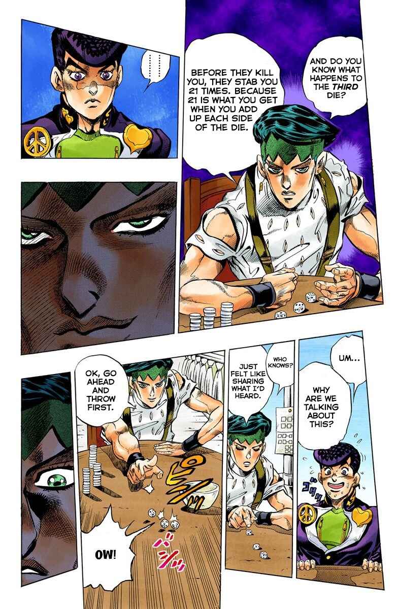 Page 15 Chapter 116 JoJos Bizarre Adventure, Part 4: Diamond Is Unbreakable (Official Colored)