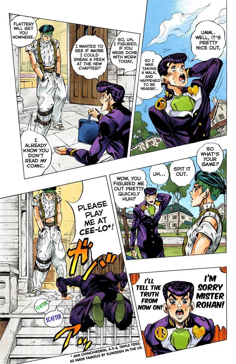 Page 4 Chapter 116 JoJos Bizarre Adventure, Part 4: Diamond Is Unbreakable (Official Colored)