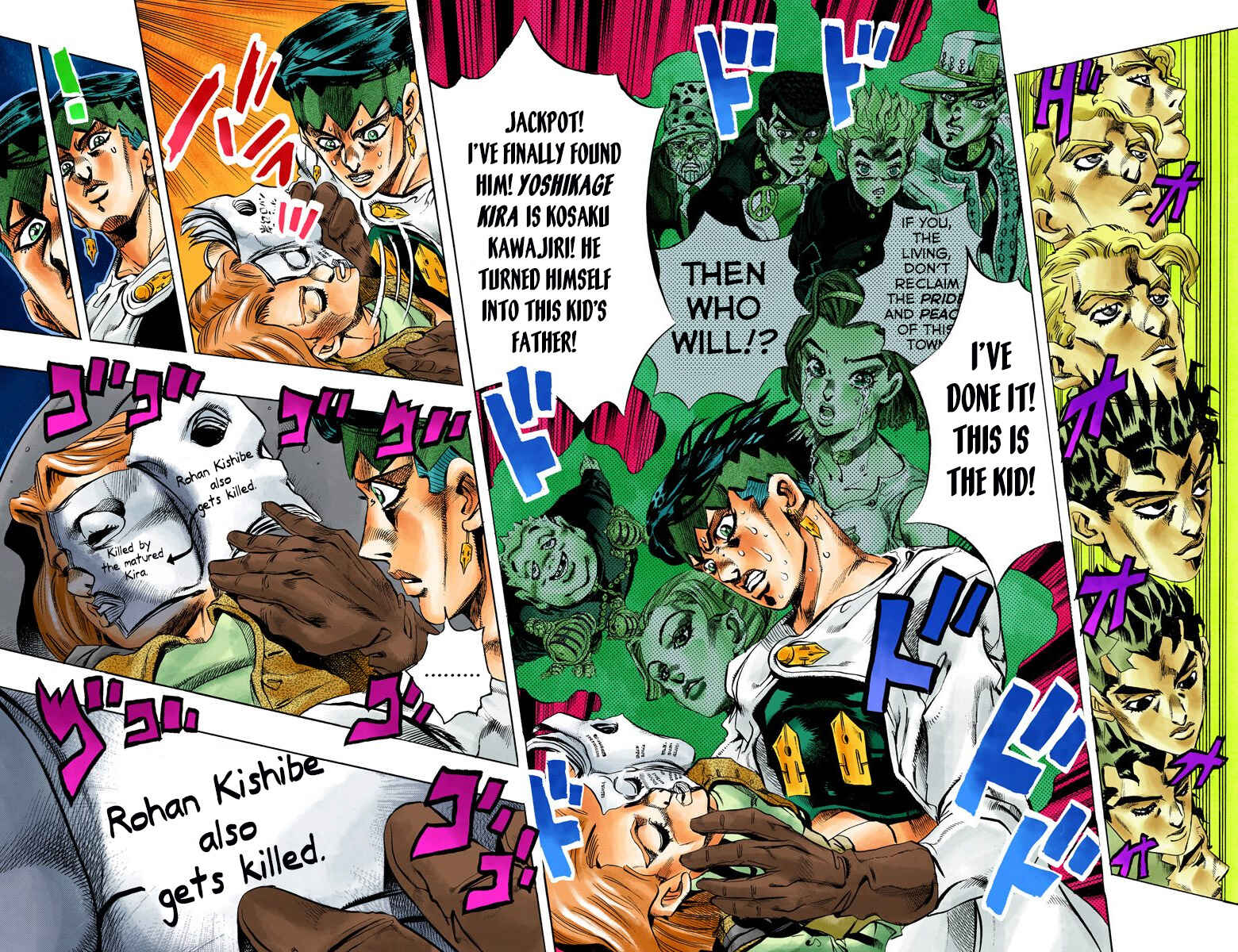 Page 7 Chapter 155 JoJos Bizarre Adventure, Part 4: Diamond Is Unbreakable (Official Colored)