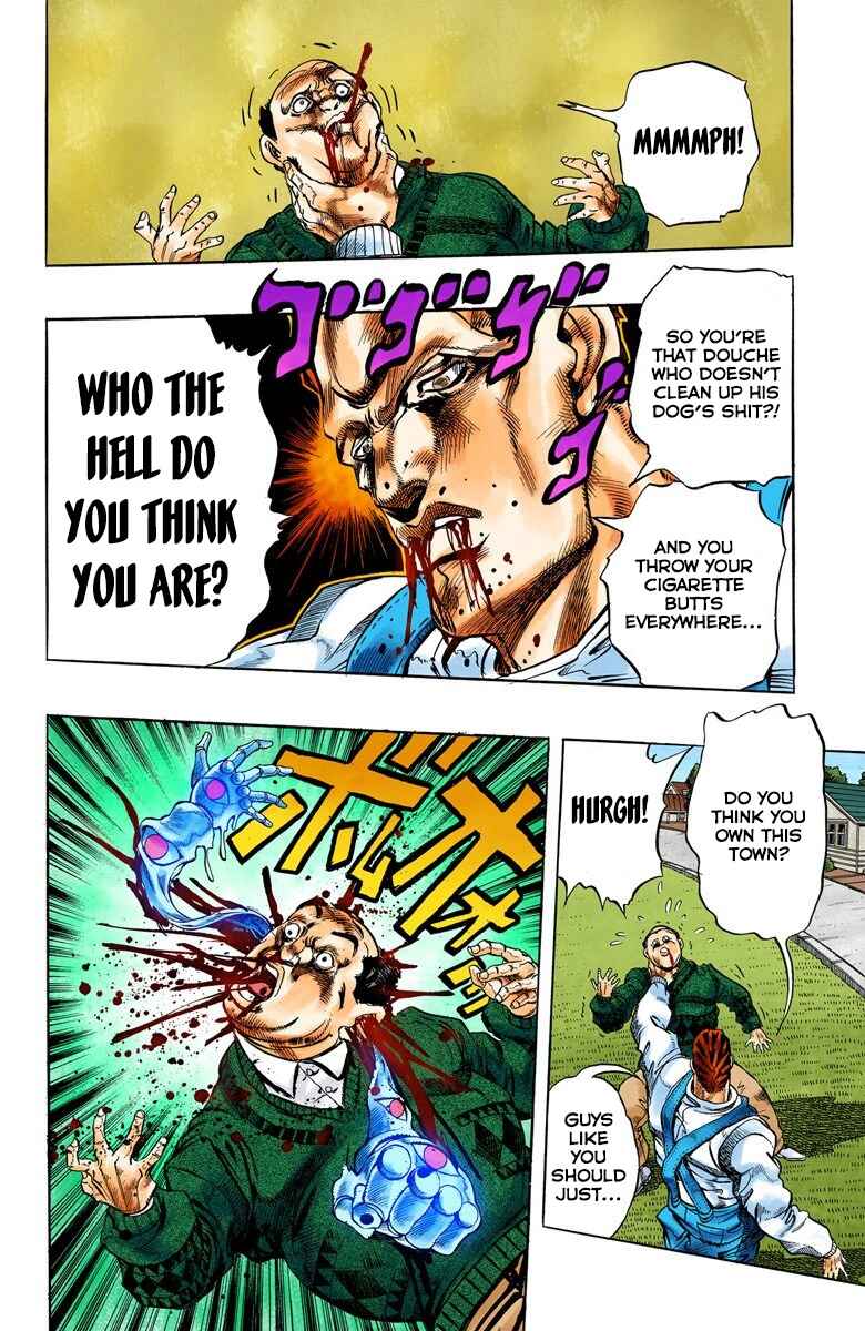 Page 11 Chapter 4 JoJos Bizarre Adventure, Part 4: Diamond Is Unbreakable (Official Colored)
