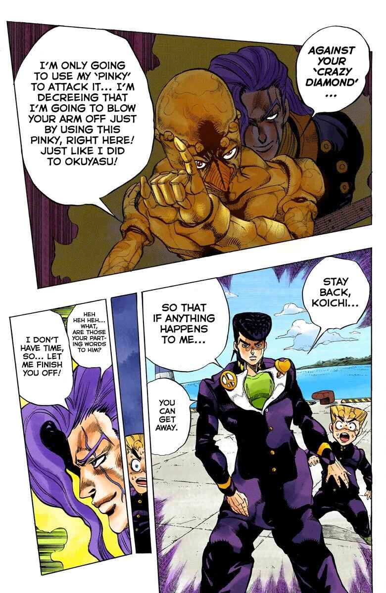 Page 16 Chapter 46 JoJos Bizarre Adventure, Part 4: Diamond Is Unbreakable (Official Colored)