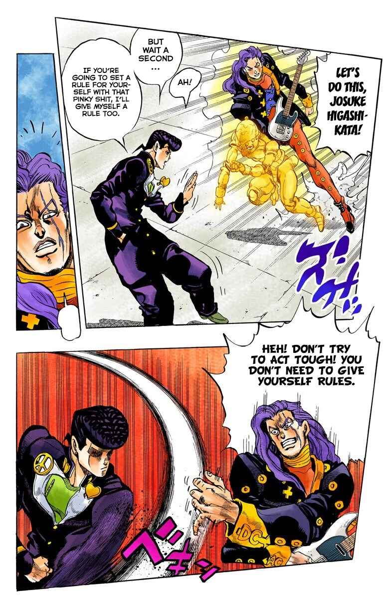 Page 17 Chapter 46 JoJos Bizarre Adventure, Part 4: Diamond Is Unbreakable (Official Colored)