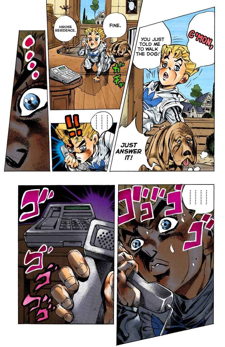 Page 6 Chapter 123 JoJos Bizarre Adventure, Part 4: Diamond Is Unbreakable (Official Colored)