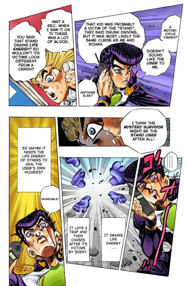 Page 9 Chapter 123 JoJos Bizarre Adventure, Part 4: Diamond Is Unbreakable (Official Colored)