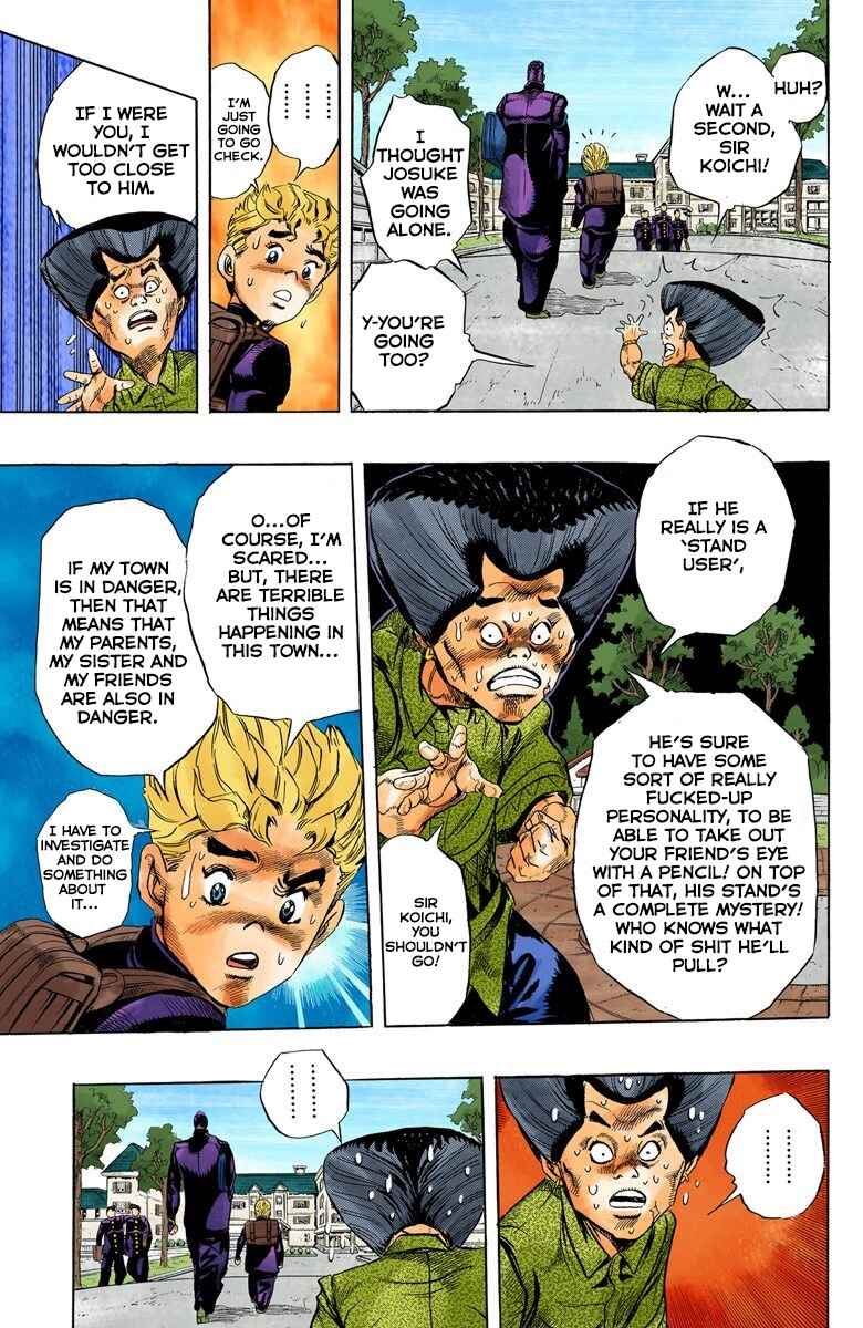 Page 10 Chapter 24 JoJos Bizarre Adventure, Part 4: Diamond Is Unbreakable (Official Colored)