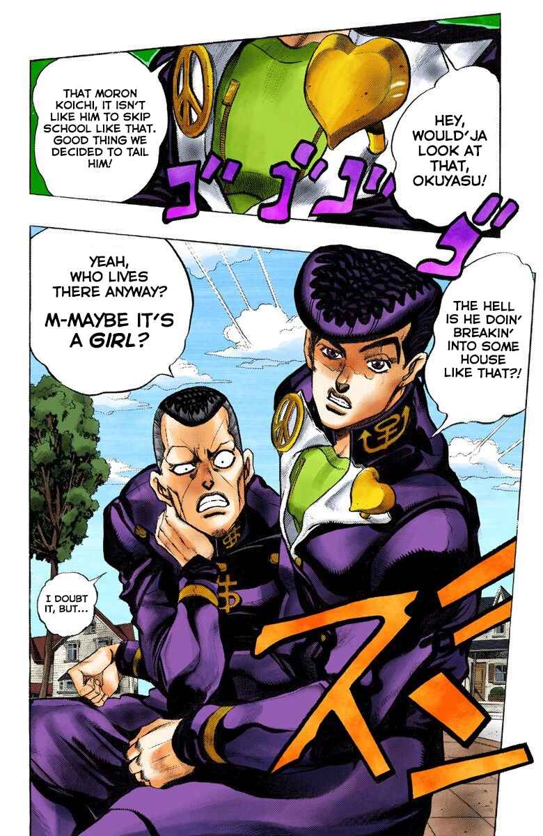 Page 10 Chapter 56 JoJos Bizarre Adventure, Part 4: Diamond Is Unbreakable (Official Colored)
