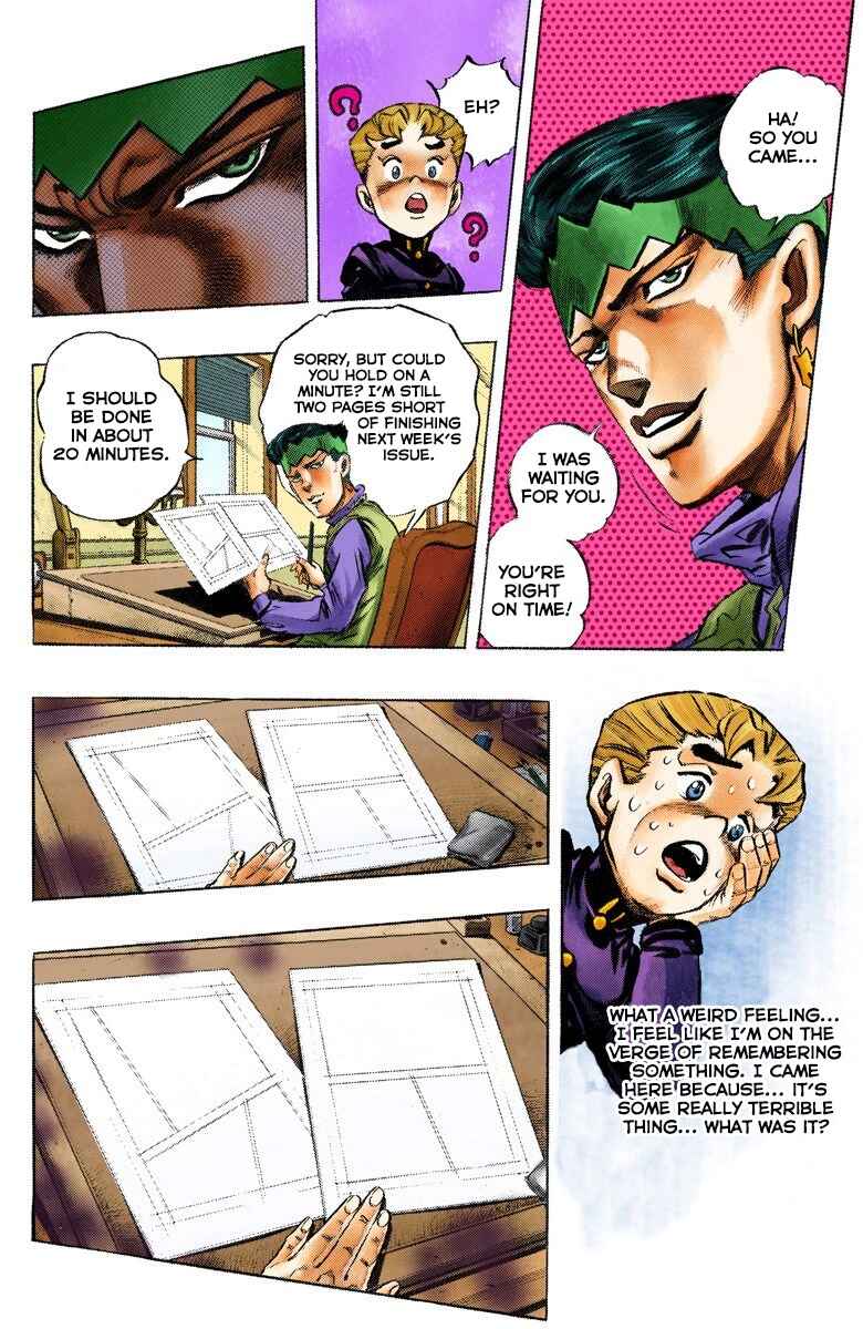 Page 12 Chapter 56 JoJos Bizarre Adventure, Part 4: Diamond Is Unbreakable (Official Colored)