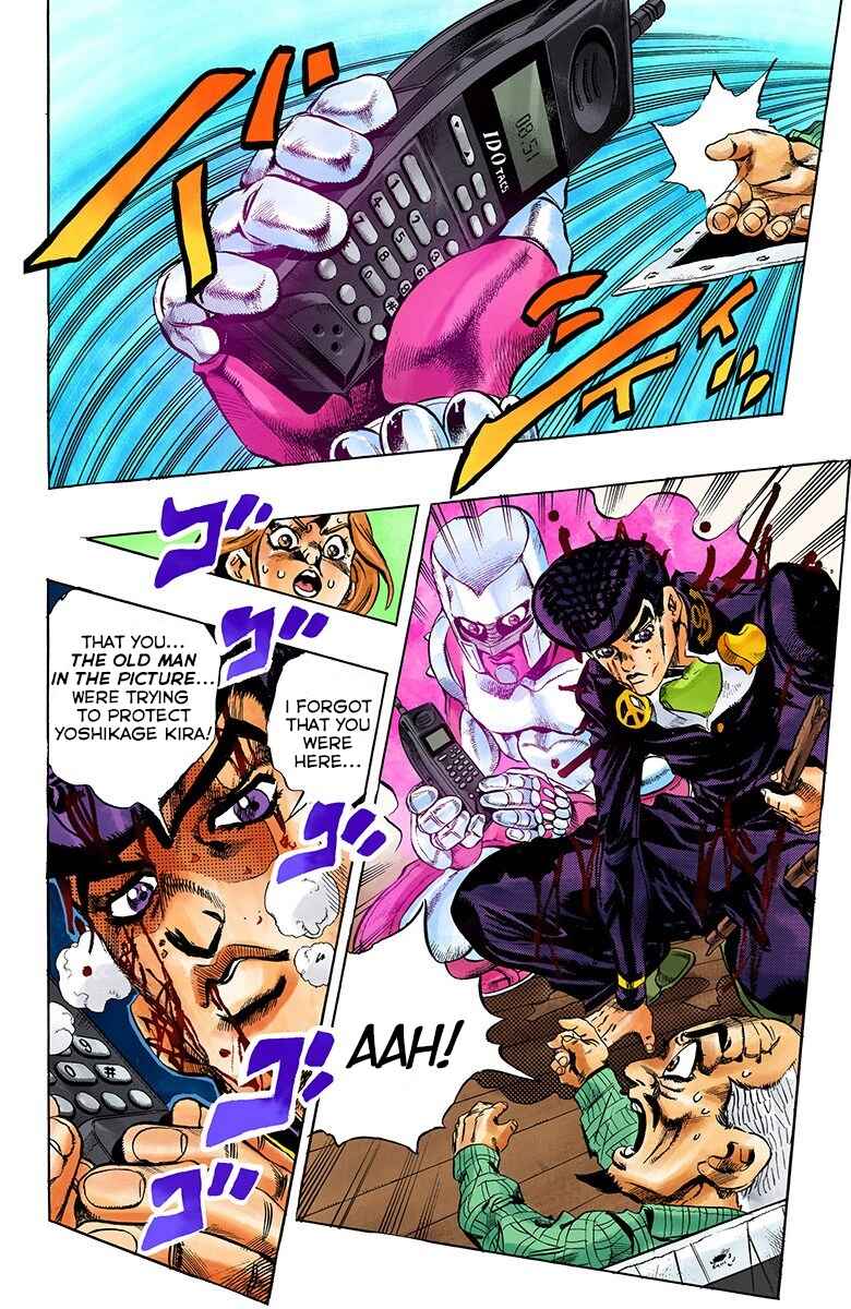 Page 13 Chapter 168 JoJos Bizarre Adventure, Part 4: Diamond Is Unbreakable (Official Colored)