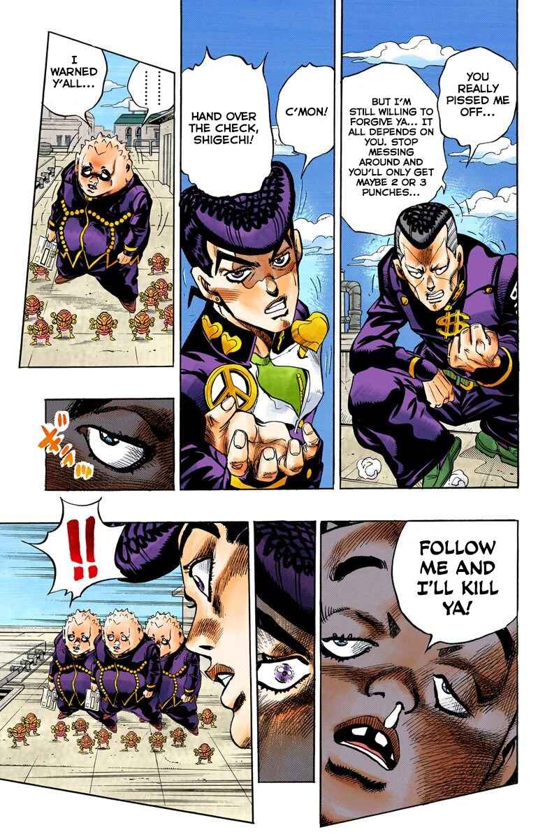 Page 12 Chapter 75 JoJos Bizarre Adventure, Part 4: Diamond Is Unbreakable (Official Colored)