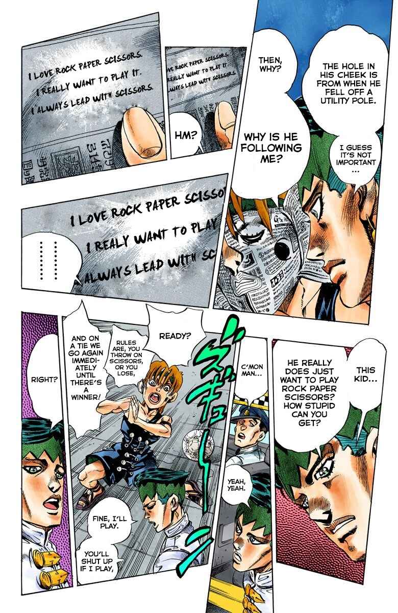 Page 7 Chapter 107 JoJos Bizarre Adventure, Part 4: Diamond Is Unbreakable (Official Colored)