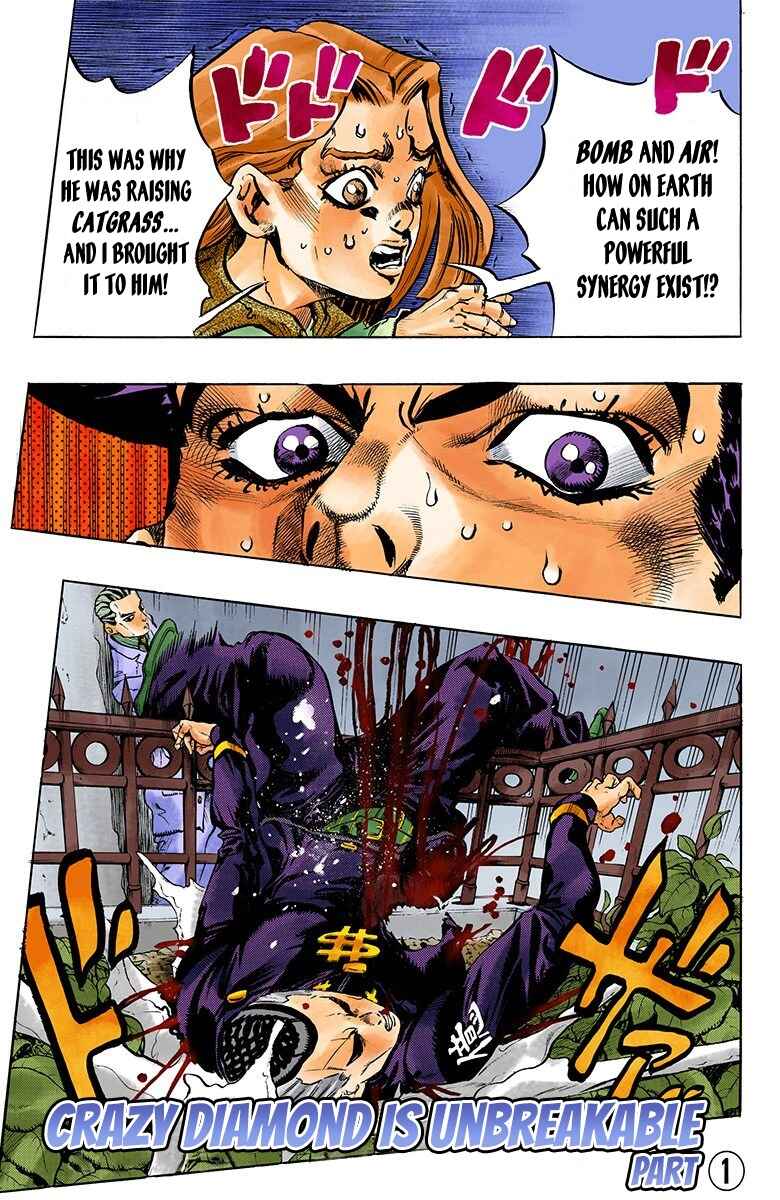 Page 3 Chapter 163 JoJos Bizarre Adventure, Part 4: Diamond Is Unbreakable (Official Colored)