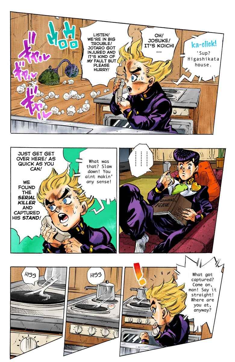 Page 9 Chapter 93 JoJos Bizarre Adventure, Part 4: Diamond Is Unbreakable (Official Colored)