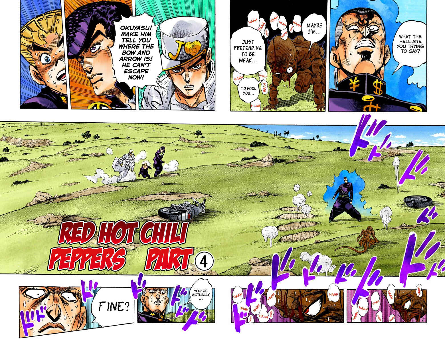 Page 1 Chapter 45 JoJos Bizarre Adventure, Part 4: Diamond Is Unbreakable (Official Colored)