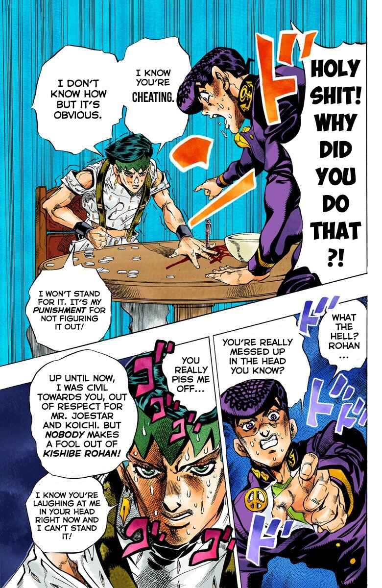 Page 13 Chapter 117 JoJos Bizarre Adventure, Part 4: Diamond Is Unbreakable (Official Colored)
