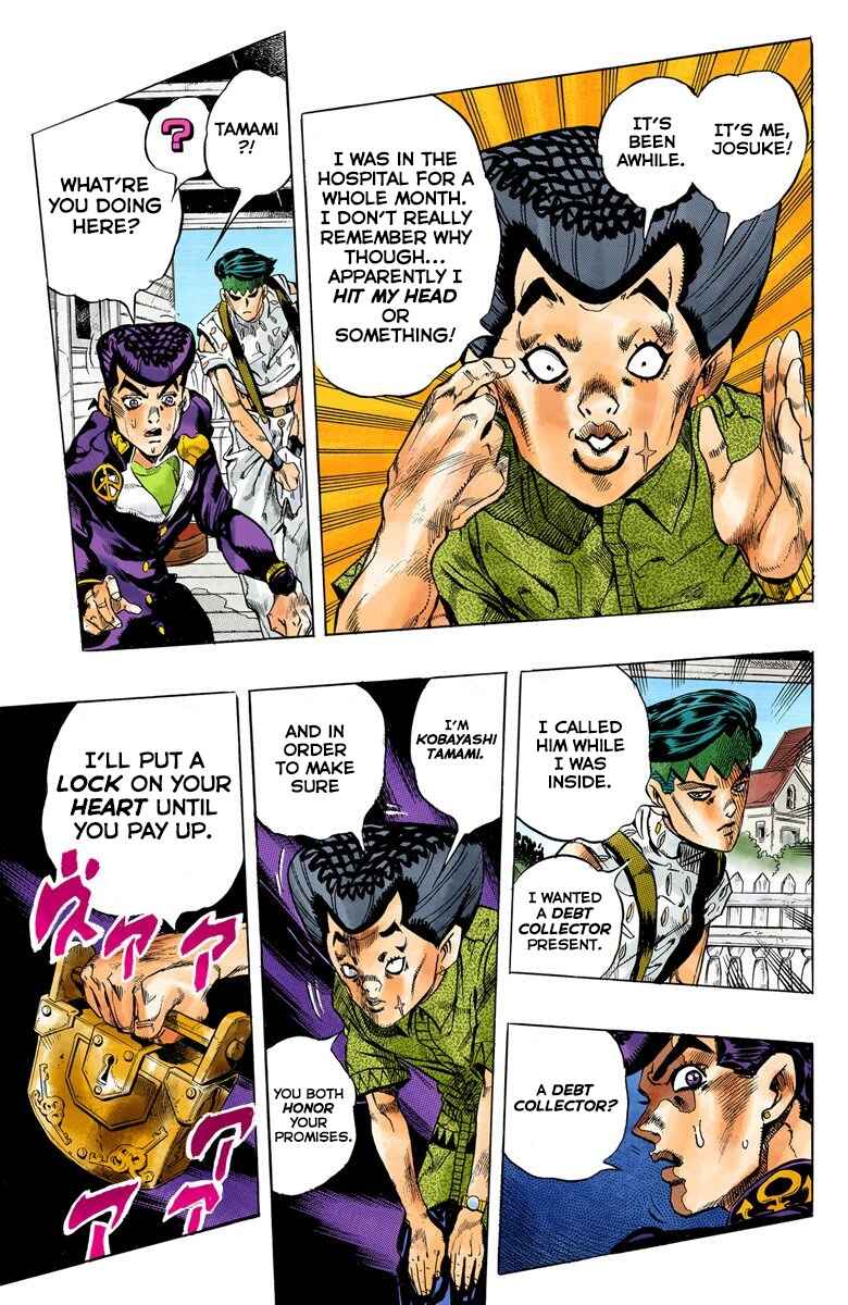 Page 17 Chapter 117 JoJos Bizarre Adventure, Part 4: Diamond Is Unbreakable (Official Colored)