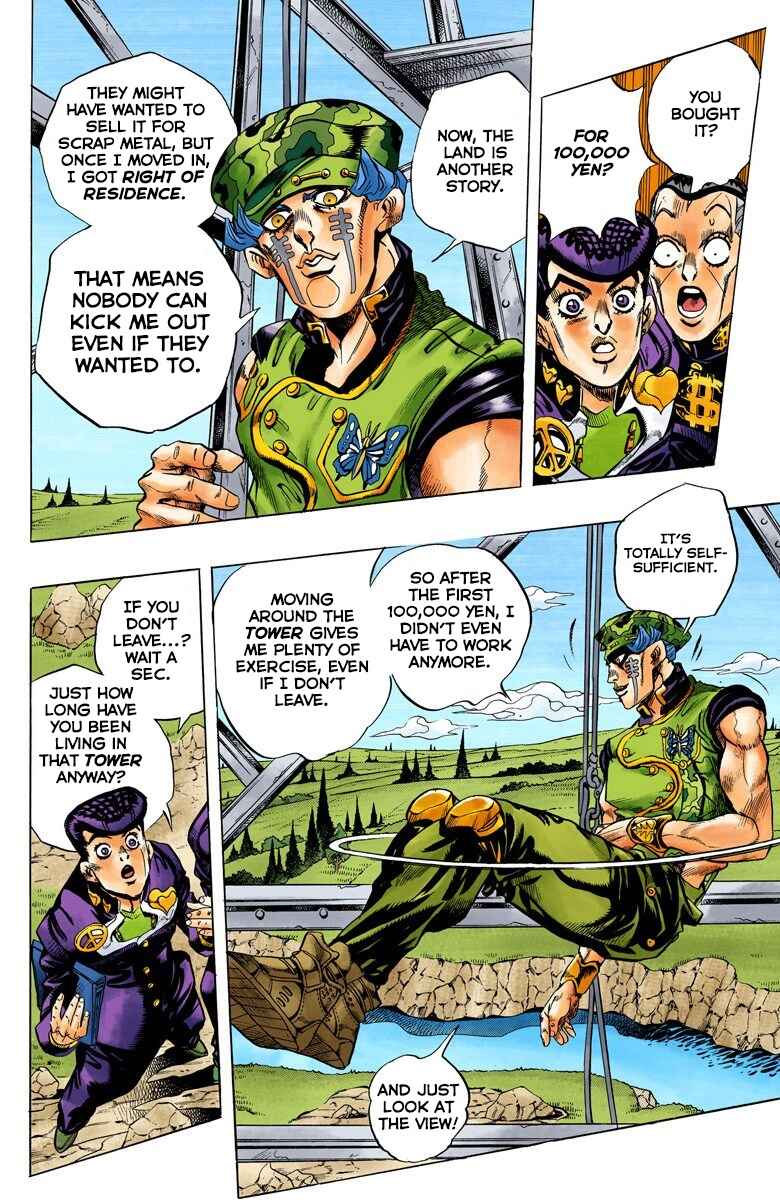 Page 9 Chapter 134 JoJos Bizarre Adventure, Part 4: Diamond Is Unbreakable (Official Colored)