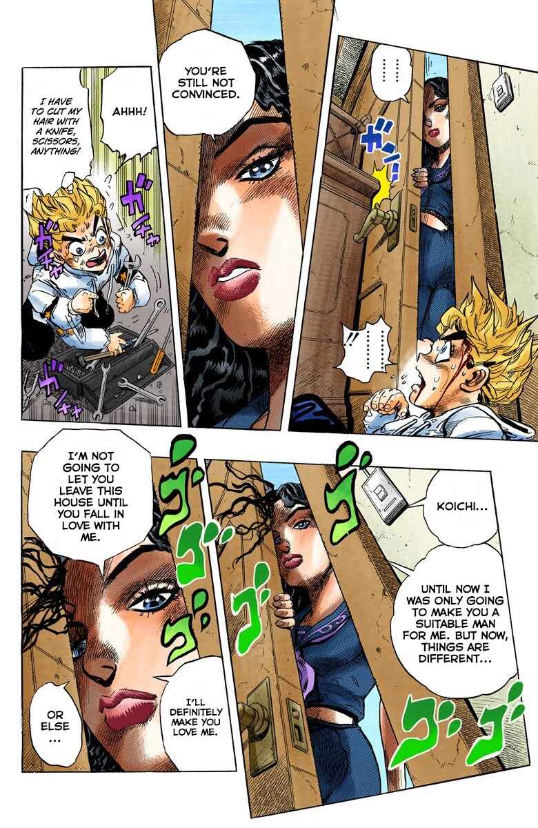 Page 15 Chapter 34 JoJos Bizarre Adventure, Part 4: Diamond Is Unbreakable (Official Colored)