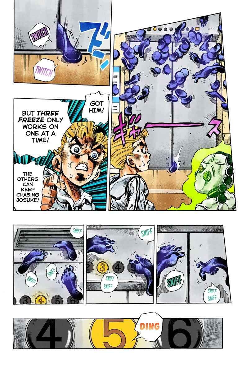 Page 18 Chapter 125 JoJos Bizarre Adventure, Part 4: Diamond Is Unbreakable (Official Colored)